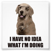 Ik heb geen idee wat ik doe foto afdruk (Voorkant)