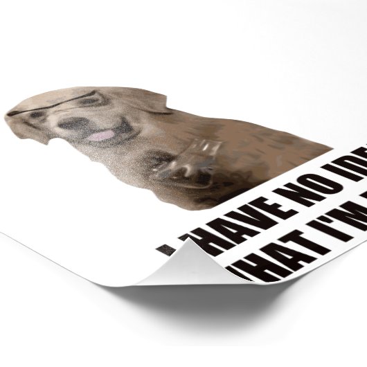 Ik heb geen idee wat ik doe foto afdruk (Hoek)