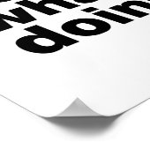 Ik heb geen idee wat ik doe poster (Hoek)