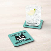 Ik heb geen idee wat ik kat doe bier onderzetter (Rechterzijde)