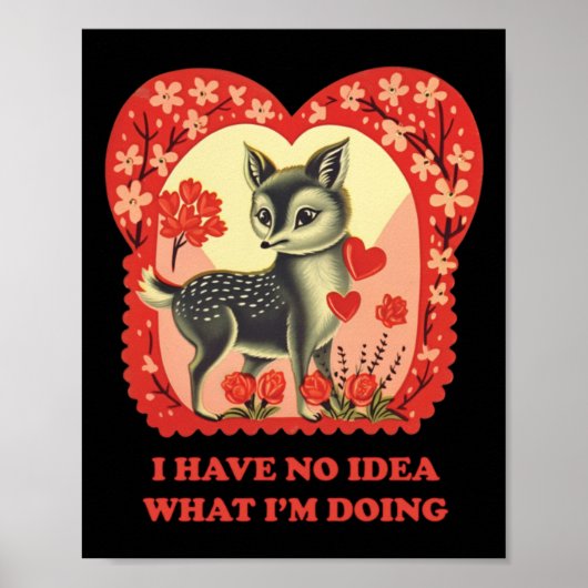 Ik heb geen idee wat ik met Sticker doe Poster (Voorkant)