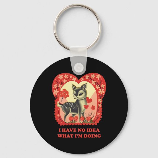 Ik heb geen idee wat ik met Sticker doe Sleutelhanger (Voorkant)