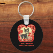 Ik heb geen idee wat ik met Sticker doe Sleutelhanger (Voorkant)
