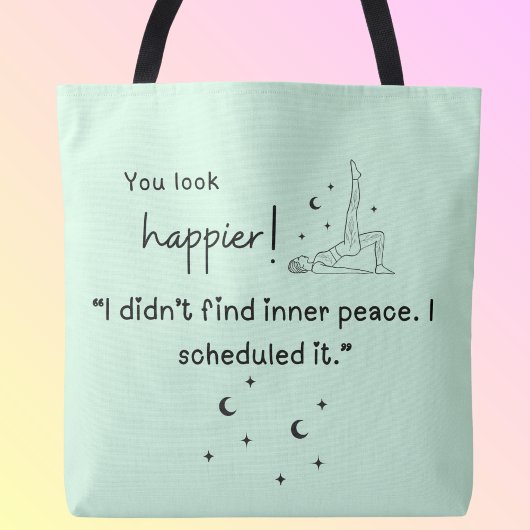 Ik heb geen innerlijke rust gevonden. Ik heb het g Tote Bag