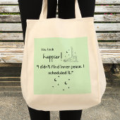 Ik heb geen innerlijke rust gevonden. Ik heb het g Tote Bag