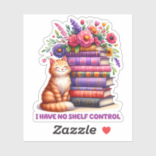 Ik heb geen kat voor schapcontrole sticker