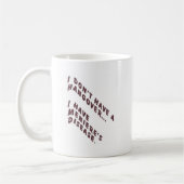 Ik heb geen kater. koffiemok (Links)