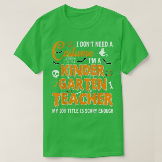Ik heb geen kleuterschool nodig. t-shirt (Design voorkant)