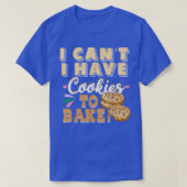 Ik heb geen koekjes om grappige banketbakkerij te t-shirt (Design voorkant)