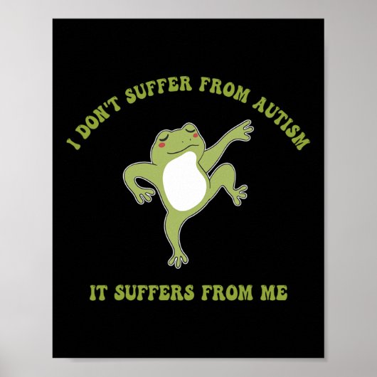 Ik heb geen last van autisme, het heeft wel last v poster (Voorkant)
