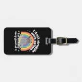 Ik heb geen last van autisme, maar van een autisti bagagelabel (Voorkant horizontaal)