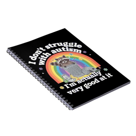 Ik heb geen last van autisme, maar van een autisti notitieboek (Rechterzijde)