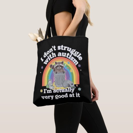 Ik heb geen last van autisme, maar van een autisti tote bag (Dichtbij)