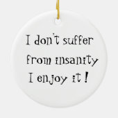 Ik heb geen last van ornament met een waanzinnig k (Achterkant)