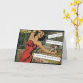 Ik heb geen last van waanzin... kaart (Gele Bloem)