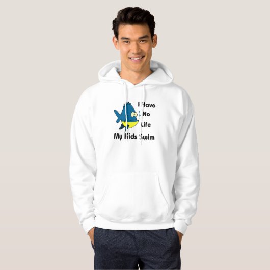 Ik heb geen leven hoodie (Voorkant volledig)