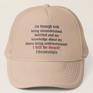 Ik heb geen misverstand over me... trucker pet