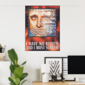 Ik heb geen mond en ik moet schreeuwen. poster (Thuiskantoor)