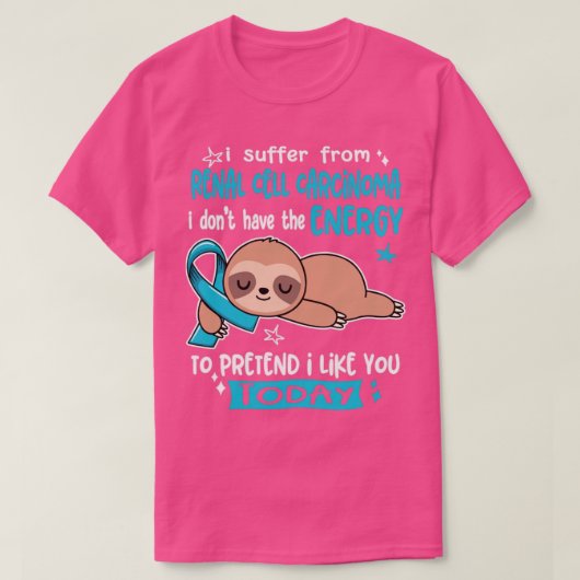 Ik heb geen niercelcarcinoom t-shirt (Design voorkant)