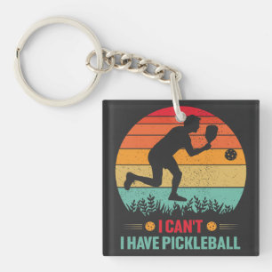 Ik heb geen Pickleball Funny Pickleball Player Sleutelhanger