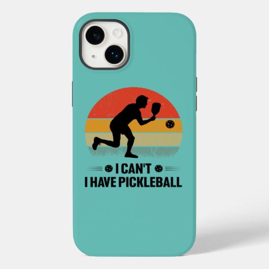 Ik heb geen pickleball, Pickleball Lover Case-Mate iPhone Case (Achterkant)