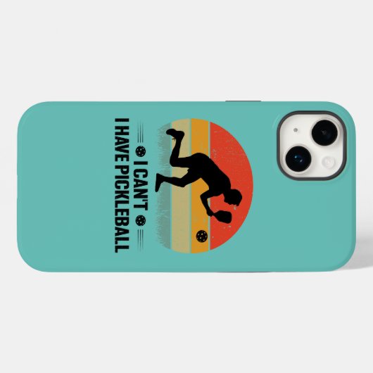 Ik heb geen pickleball, Pickleball Lover Case-Mate iPhone Case (Achterkant (horizontaal))