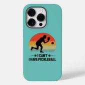 Ik heb geen pickleball, Pickleball Lover Case-Mate iPhone Case (Achterkant)