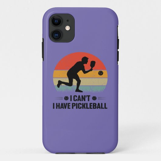 Ik heb geen pickleball, Pickleball Lover Case-Mate iPhone Case (Achterkant)