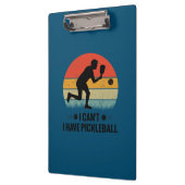 Ik heb geen pickleball, Pickleball Lover Klembord (Links)