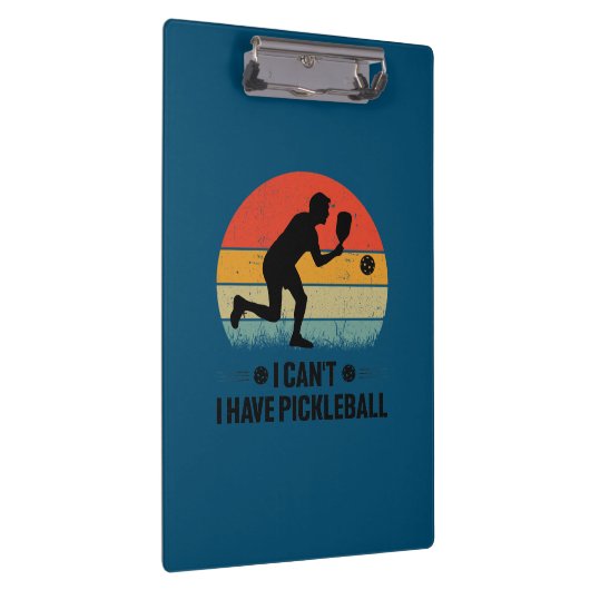 Ik heb geen pickleball, Pickleball Lover Klembord (Rechts)