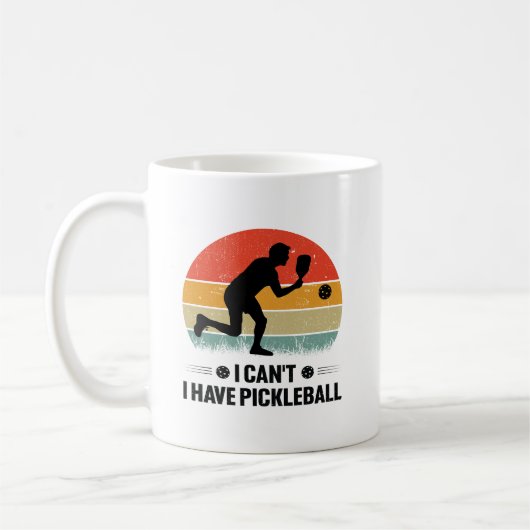 Ik heb geen pickleball, Pickleball Lover Koffiemok (Links)