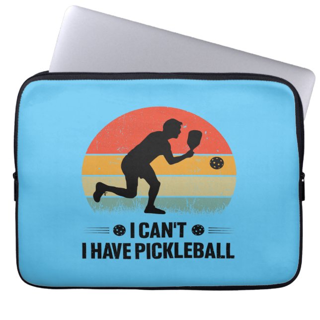 Ik heb geen pickleball, Pickleball Lover Laptop Sleeve (Voorkant)