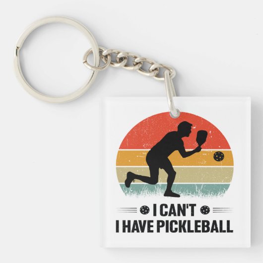 Ik heb geen pickleball, Pickleball Lover Sleutelhanger (voorkant)