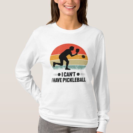 Ik heb geen pickleball, Pickleball Lover T-shirt (Voorkant)