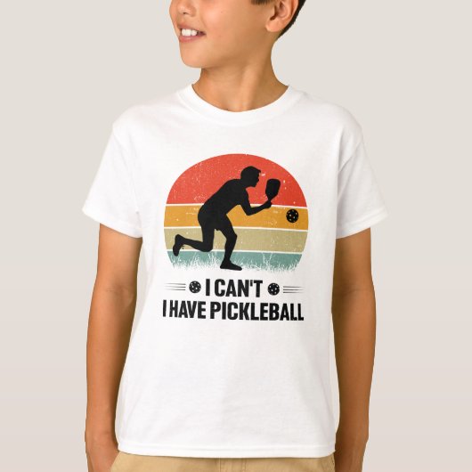 Ik heb geen pickleball, Pickleball Lover T-shirt (Voorkant)