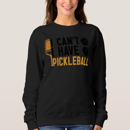 Ik heb geen Pickleball Player Paddle Lover Gr Trui (Voorkant)