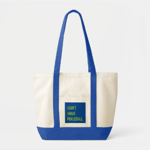 Ik heb geen pickleball tote bag