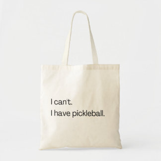 Ik heb geen pickleball tote bag