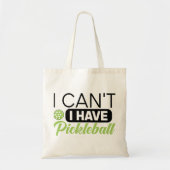 Ik heb geen pickleball tote bag (Voorkant)