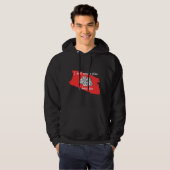 Ik heb geen plan nodig, ik heb dobbelstenen rood e hoodie (Voorkant volledig)