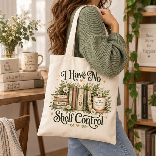 Ik Heb Geen Plank Controle Boek Liefhebber Tote Ta Bag