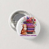 Ik heb geen plank controle kitty ronde button 3,2 cm (Voorkant /achterkant)