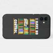 Ik heb geen plankcontrole, leesminnaar T-shirt Case-Mate iPhone Case (Achterkant (horizontaal))