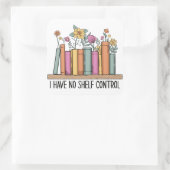 Ik heb geen plankencontrole vierkante sticker (Tas)