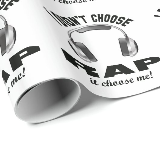 Ik heb geen Rap gekozen. Cadeaupapier (Rol Hoek)