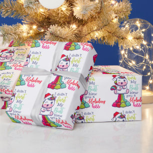 Ik heb geen scheten laten vallen en je een vakanti cadeaupapier