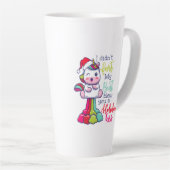 Ik heb geen scheten laten vallen en je een vakanti latte mok (Rechterhoek)