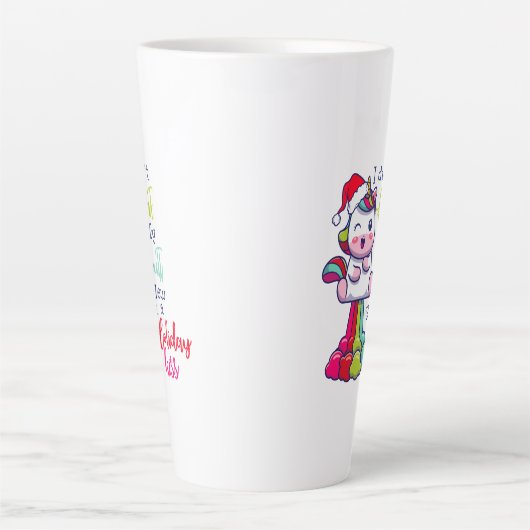 Ik heb geen scheten laten vallen en je een vakanti latte mok (Voorkant)