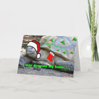 Ik heb geen schoorsteen, Kerstman! Feestdagen Kaart