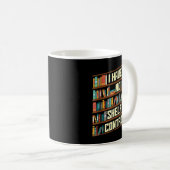 Ik heb geen Shelf Control, Fanny Library Reading L Koffiemok (Voorkant rechts)